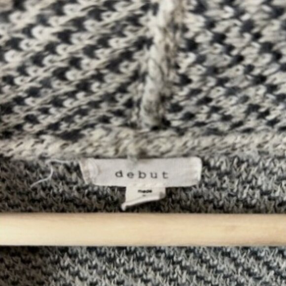 Debut Southwestern Cardigan Sweater Aztec Design Women's Size Large Cozy Warm - Picture 8 of 10